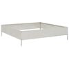 vidaXL h&oslash;jbed 100x100x26 cm rustfrit st&aring;l