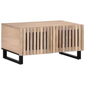 vidaXL sofabord 80x51x40 cm massivt mangotr&aelig;