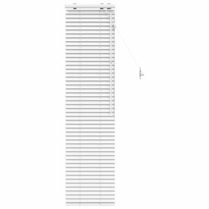 vidaXL Persienner Hvid 45 x 160 cm 35 mm Massivt Paulownia Tr&aelig;