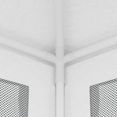 vidaXL festtelt med 4 sidevægge i trådnet 2x2 m hvid