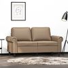 vidaXL 2-personers sofa 120 cm kunstl&aelig;der cappuccino