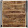 vidaXL sofabord 80x80x35 cm massivt ru mangotr&aelig;