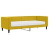 vidaXL daybed med madras 80x200 cm velour gul