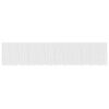 vidaXL Lace Gardin Hvid 140 x 1200 cm Polyester
