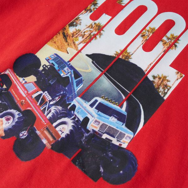 T-shirt til b&oslash;rn str. 140 r&oslash;d