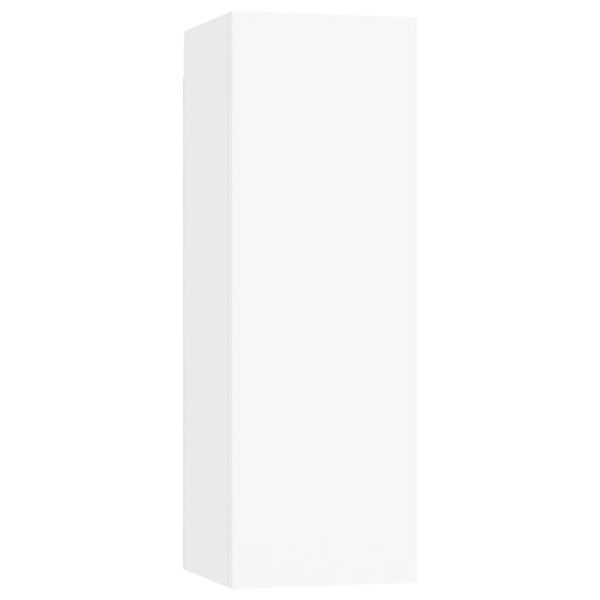 vidaXL tv-skab 30,5x30x90 cm konstrueret tr&aelig; hvid