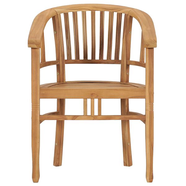 vidaXL spisebordss&aelig;t til haven 9 dele massivt teaktr&aelig;