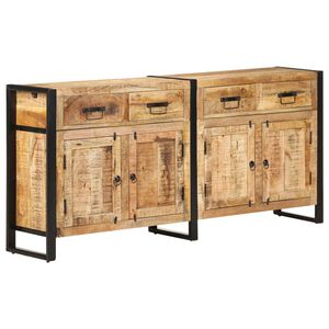 vidaXL sk&aelig;nk 172x35x80 cm massivt mangotr&aelig;