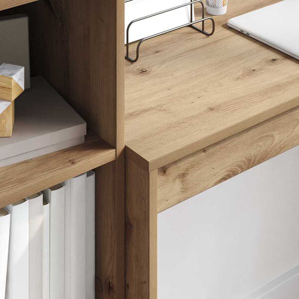 vidaXL Bord Artisan Egetr&aelig; 100 x 40 x 76 cm