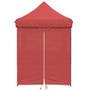 vidaXL Party Tent Bordeaux 200 x 200 x 306 cm Oxford stof