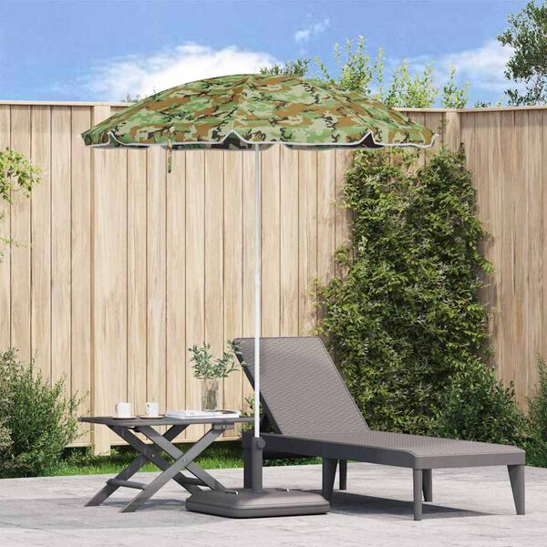 vidaXL Parasol Camouflage 161 x 161 x 193 cm Polyester