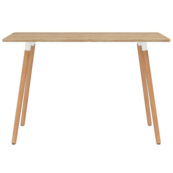 vidaXL spisebordss&aelig;t 5 dele gul og sort