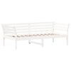 vidaXL daybed uden madras 80x200 cm massivt fyrretræ hvid