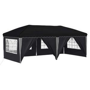 vidaXL Pop-up Festtelt 575 x 288 x 245 cm Antracit