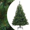 vidaXL Kunstigt Hinged Juletr&aelig; Gr&oslash;n 120 cm PVC, st&aring;l