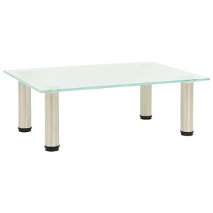 vidaXL tv-bord 40x35x17 cm hærdet glas matteret