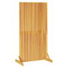 vidaXL Privatlivssk&aelig;rm Brun 79,5 x 50 x 150 cm Massivt Akacietr&aelig;