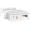 vidaXL seniorseng 140x190 cm massivt fyrretr&aelig; hvid