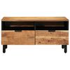vidaXL Sofabord med skuffe Brun 80 x 54 x 40 cm Massivt akacietræ