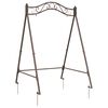 vidaXL Gyngestativ Antik Brun 113 x 121,5 x 168 cm St&aring;l