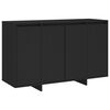 vidaXL sk&aelig;nk 120x41x75 cm konstrueret tr&aelig; sort