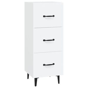 vidaXL sk&aelig;nk 34,5x34x90 cm konstrueret tr&aelig; hvid