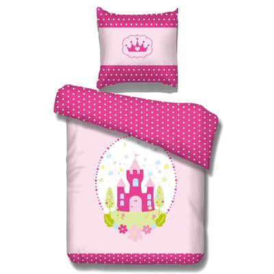 Vipack sengetøj prinsessedesign 195x85 cm bomuld