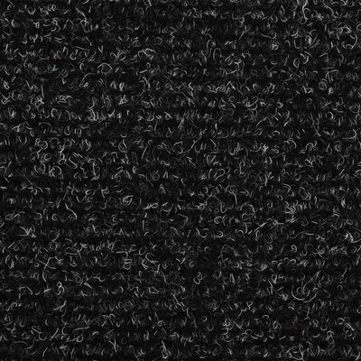 vidaXL selvklæbende trappemåtter 15 stk. nålenagle 56x17x3 cm mørkegrå