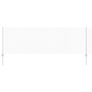 vidaXL Hegn med post S&oslash;lv 0,8 x 50 m St&aring;l