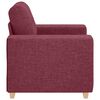 vidaXL sofastol 60 cm stof vinr&oslash;d