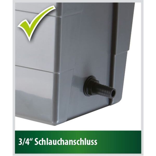 HEISSNER filters&aelig;t til havedam 1000 l/t.