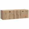 vidaXL V&aelig;gh&aelig;ngt TV-skab Artisan-eg 98 x 31 x 30 cm Konstrueret tr&aelig;