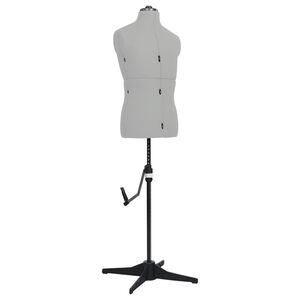 vidaXL just&eacute;rbar gine str. 37-45 mand gr&aring;