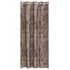vidaXL Velour Gardiner 2 pcs Cappuccino 260 x 140 cm Fl&oslash;jl