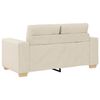 vidaXL Sofa 3 pcs Beige 221 x 80 x 80 cm Linned-blandet stof