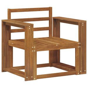 vidaXL Udend&oslash;rs sofa Massivt Akacietr&aelig; Naturfarvet