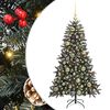 vidaXL Kunstigt juletr&aelig; med stativ Gr&oslash;n 120 cm PVC og plastik og st&aring;l