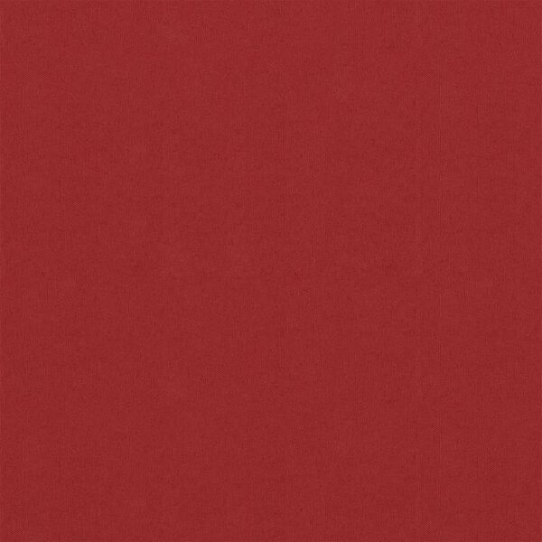 vidaXL altanafsk&aelig;rmning 75x500 cm oxfordstof r&oslash;d