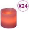 vidaXL elektriske LED-stearinlys 24 stk. varm hvid