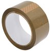 vidaXL pakketape 36 stk. 48 mm x 66 m brun