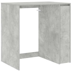 vidaXL Vaskemaskine Skab med d&oslash;r Beton 87 x 60 x 89 cm Konstrueret tr&aelig;