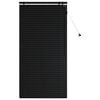 vidaXL Persienner Sort 85 x 160 cm 35 mm Massivt Paulownia Tr&aelig;