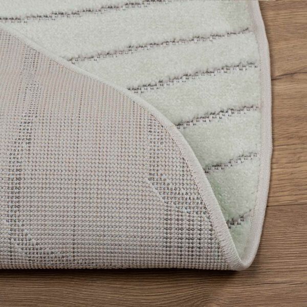 vidaXL Omr&aring;det&aelig;pper Rund PALMERAS Gr&oslash;n &Oslash; 120 CM Polyester