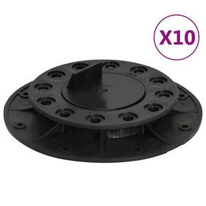 vidaXL justerbare terrassef&oslash;dder 10 stk. 20-30 mm