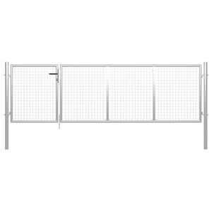 vidaXL havel&aring;ge st&aring;l 350x75 cm s&oslash;lv