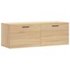 vidaXL v&aelig;gskab 100x36,5x35 cm konstrueret tr&aelig; sonoma-eg