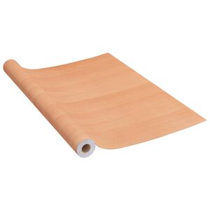 vidaXL selvkl&aelig;bende folie til m&oslash;bler 500x90 cm PVC japansk eg