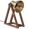 vidaXL skrivebordslampe 30x17x40 cm 25 W E27 antik messingfarve