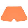 vidaXL baldakin til havegynge 150/130x105/70 cm orange