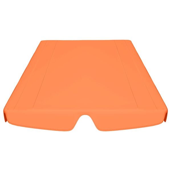 vidaXL baldakin til havegynge 150/130x105/70 cm orange